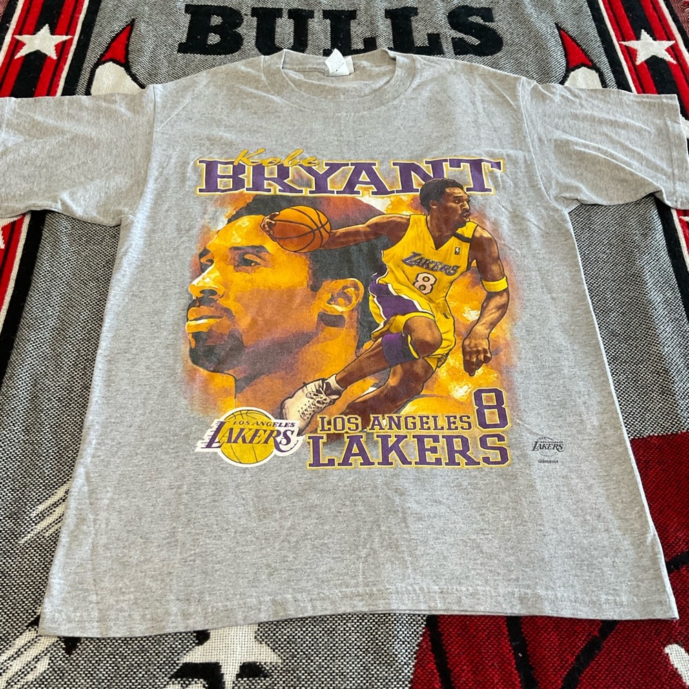 Vintage Los Angeles Lakers Kobe Bryant coin Lee sports shirt medium